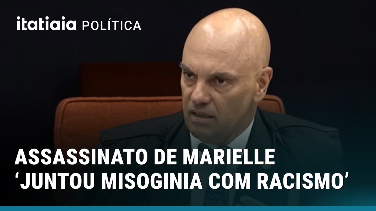 CASO MARIELLE NO STF: MORAES DIZ QUE ASSASSINATO 