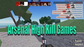 Roblox Arsenal High Kill Games - Road to &quot;Pro&quot; Arsenal player