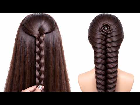 Elegant Different Hairstyle Tutorial | Hairstyle For Long Hair | Hairstyle For Outgoing