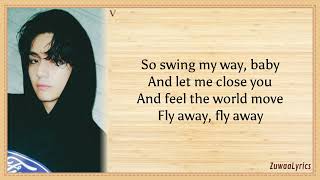 V - BLUE (LYRICS)