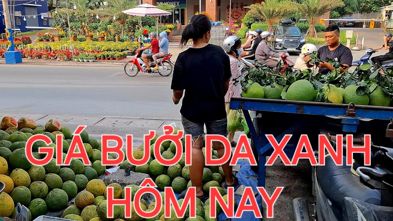 Bưởi Da Xanh Chưng Tết Tại Sài Gòn, TP Thủ Đức - Giá Bưởi Hôm Nay
