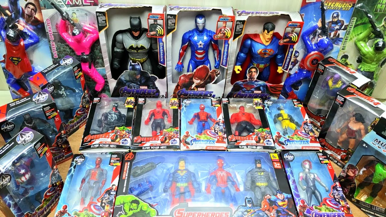 AVENGERS SUPERHERO/Spider-Man, Batman, Superman, Captain America, Hulk, Venom, Wolverine, Thanos