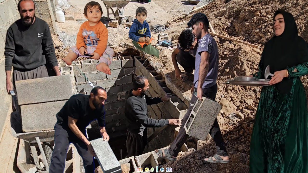 Great family day with Moslem and Saleh❤️