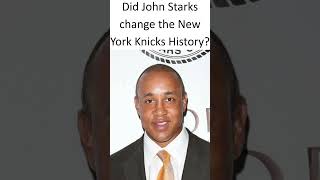 Did John Starks change the New York Knicks History