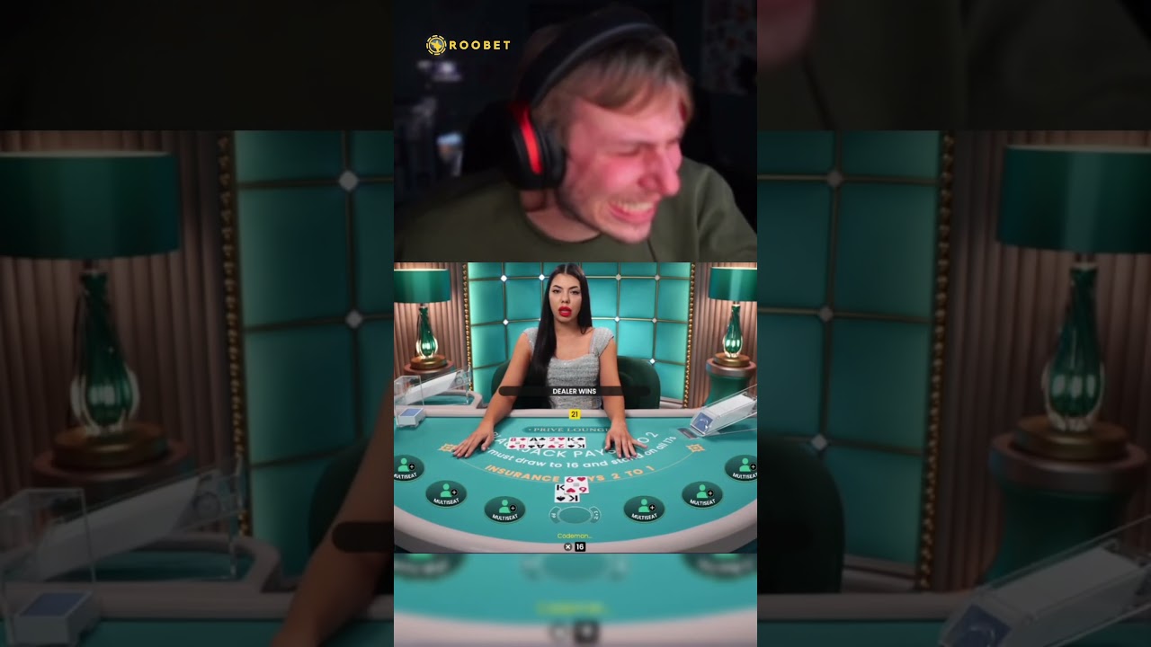 Xposed is losing his mind on the prive blackjack table 