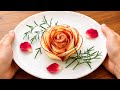 How to Cut a Apple 🍎 into a Rose 🌹 (Step-by-Step for Beginners)