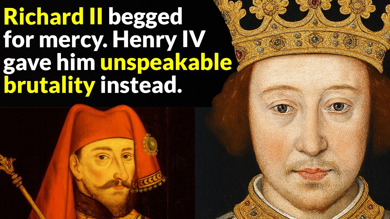 King Richard II of England was starving to death in a cold cell—and the man giving the order was his own cousin, Henry IV. Henry had promised to spare Richard's life when Richard surrendered his...