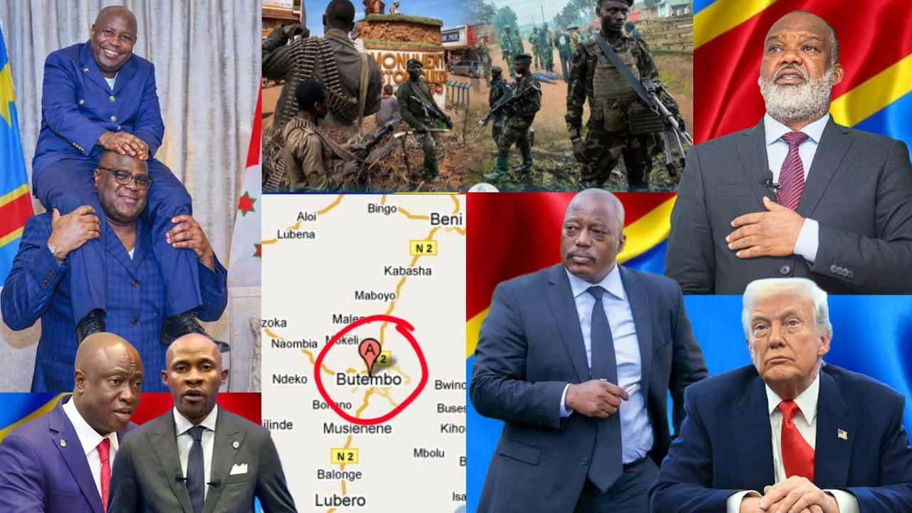 FTSHISEKEDI AKOMI NASUKA NANGAA AKOTI BUTEMBO, M23 PANIQUE NA UVIRA, DIALOGUE ECHEC, JKK,USA 17.1.26