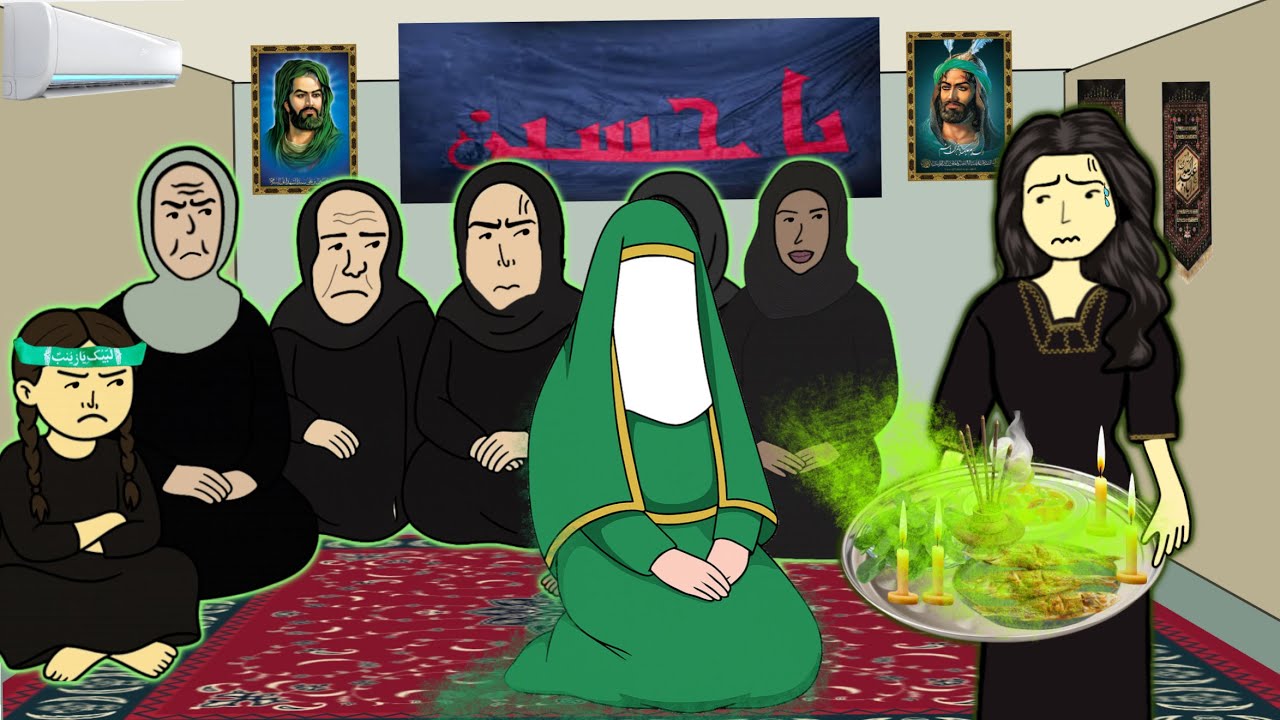 ام حيدر سوت صينية القاسم  والجنة خربتها