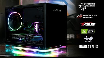 InWin A1 Plus Mini ITX Gaming PC - Ryzen 5 3600, ASUS ROG Strix B550-I, ASUS Dual Geforce RTX 3060