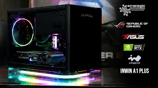 InWin A1 Plus Mini ITX Gaming PC - Ryzen 5 3600, ASUS ROG Strix B550-I, ASUS Dual Geforce RTX 3060