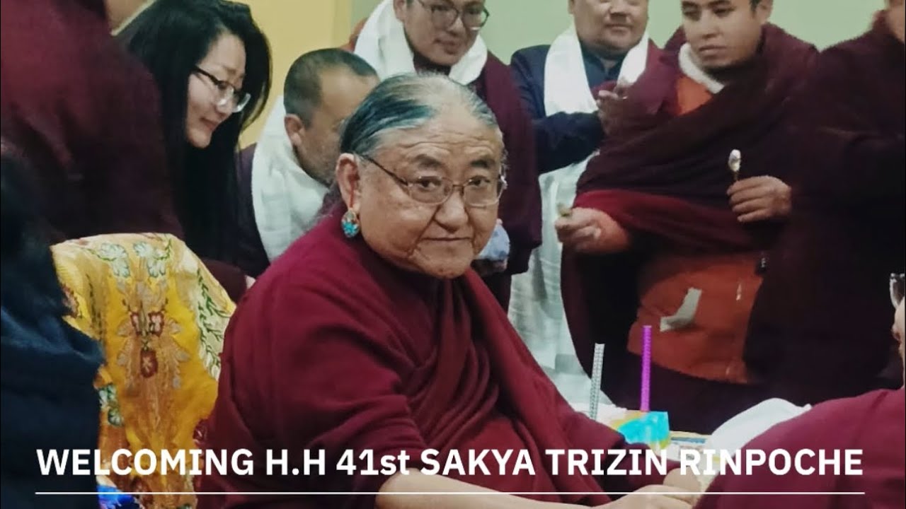 Welcome to Ghoom || Heartfelt Welcoming H.H. 41st SAKYA TRIZIN RINPOCHE || Mr.President Vlogs |