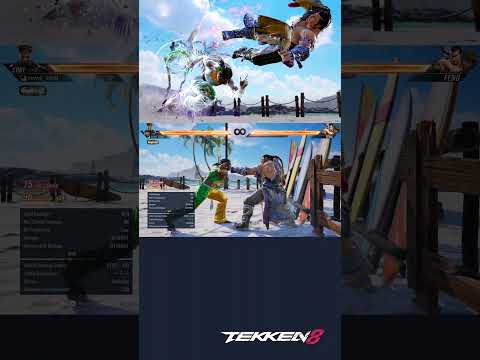 TEKKEN 8 - Eddy Heat Burst Combo EXTENSION Suggestions #tekken8 #eddygordo #heatburst #combo