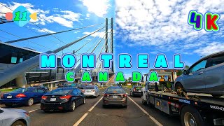 Ultra Montreal Drive Part 11/11, Tire Blow Up, Gem in the North, Canada 4K - UHD