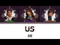 AAA (トリプル・エー) - Us (Color Coded Kan / Rom / Eng lyrics)