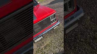 Cammed Stepside Cousins 2002 & 1982 #stepside #chevytrucks #red #chopacabra #lsswap #vortec