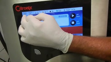 Draining ink from a Citronix Ci5000 printer by Gateway Coding "Ink Tank Full"