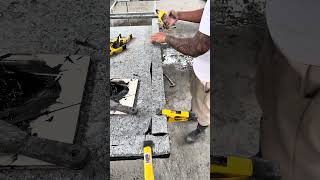 Quem ignora essa etapa, só faz retrabalho . #marmoraria #acabamento #granito #marmore #obra