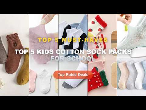 Ultimate Guide to the Best Top 5 Kids Cotton Sock Packs For School - 5Pairs/lot 0 12 Kids Socks Summ