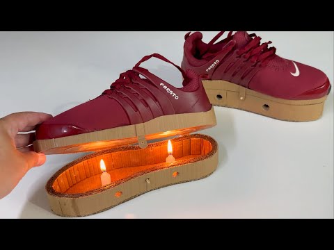 HOW TO MAKE A HEATED CARDBOARD SHOE