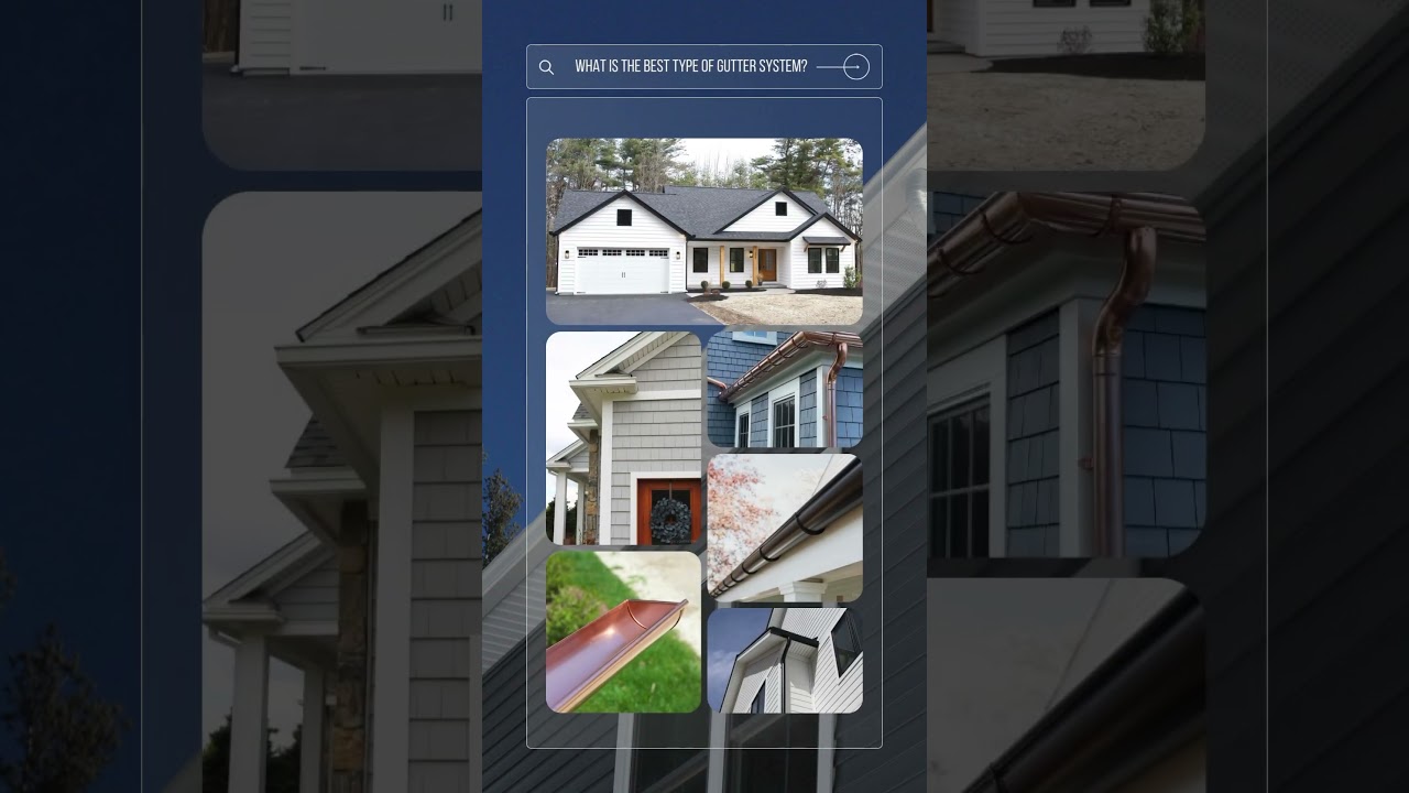 What is the Best Type of Gutter System?