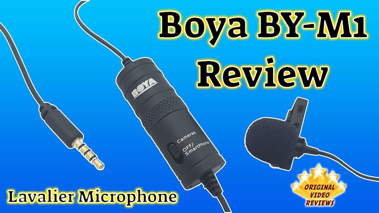 BOYA BYM1 Lavalier Microphone Review YouTube