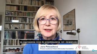 III MIĘDZYNARODOWA KONFERENCJA PACJENCI.PRO – power speech: Jana Pelouchova, Czechy