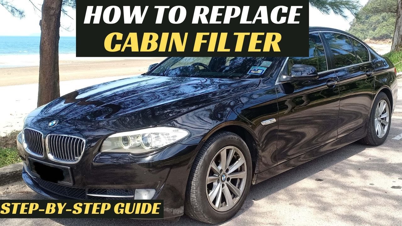 How to change the Cabin Filter BMW F10, F11 520i 525i 528i 530i 535i 520d 530d 535d 540d