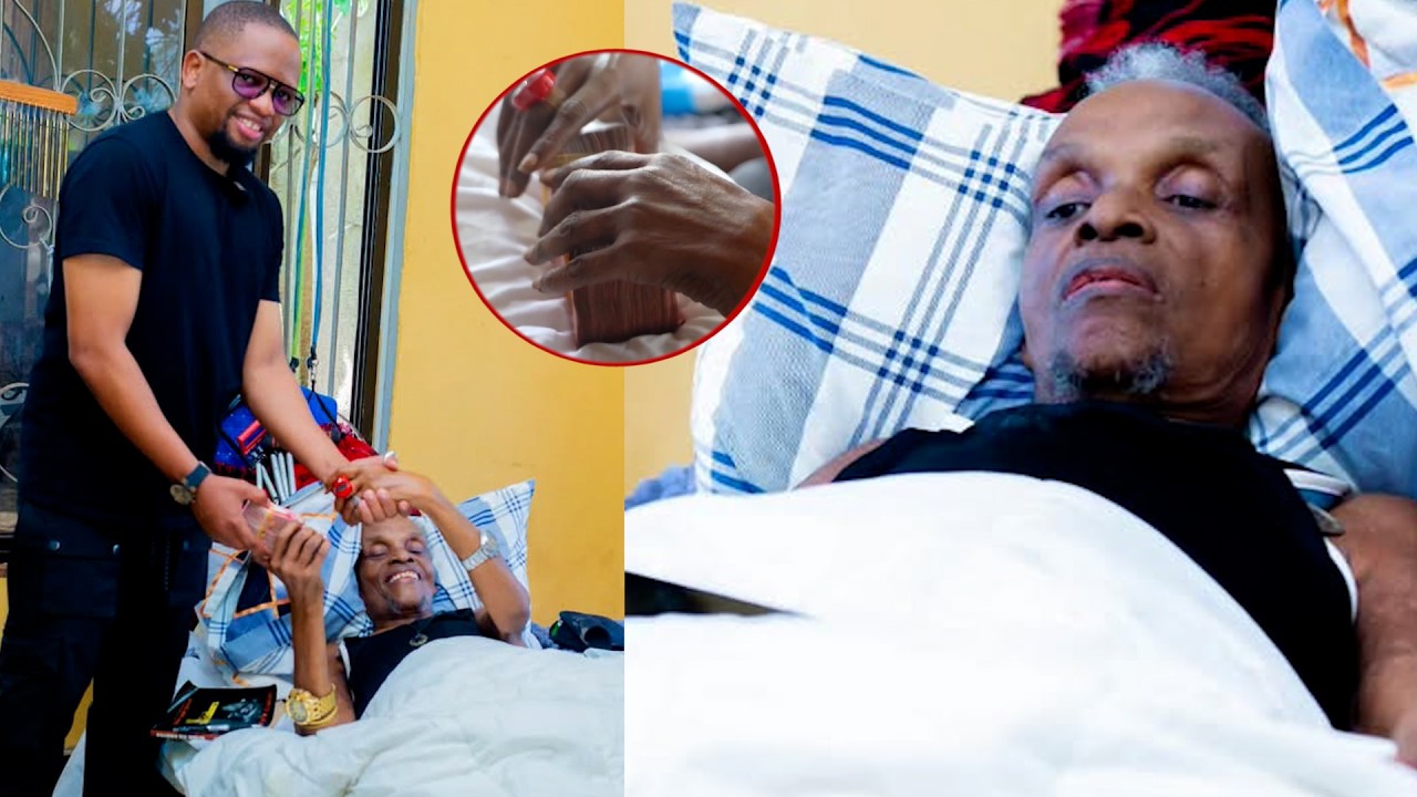 AFYA YA MZEE ZORO, WAZIRI AENDA TENA KUMUONA NA KUMPA MILIONI 10