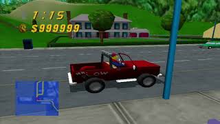 Cheat Pnach The Simpsons - Road Rage PCSX2/AetherSX2 (4219A9A1.pnach)