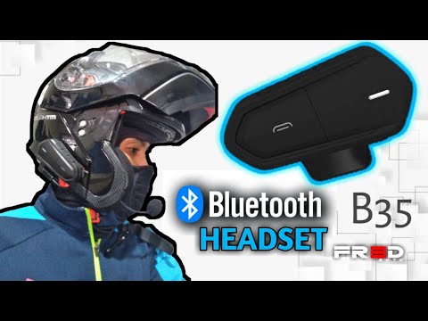 ticket Passend Andes B35 BLUETOOTH HEADSET INTERCOM INSTALL TO MT HELMETS ATOM - YouTube