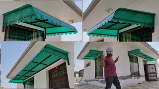 Window Awning Ideas | Window Shed Design | Metal and Polycarbonate Awnings Idea For Front Door 2022