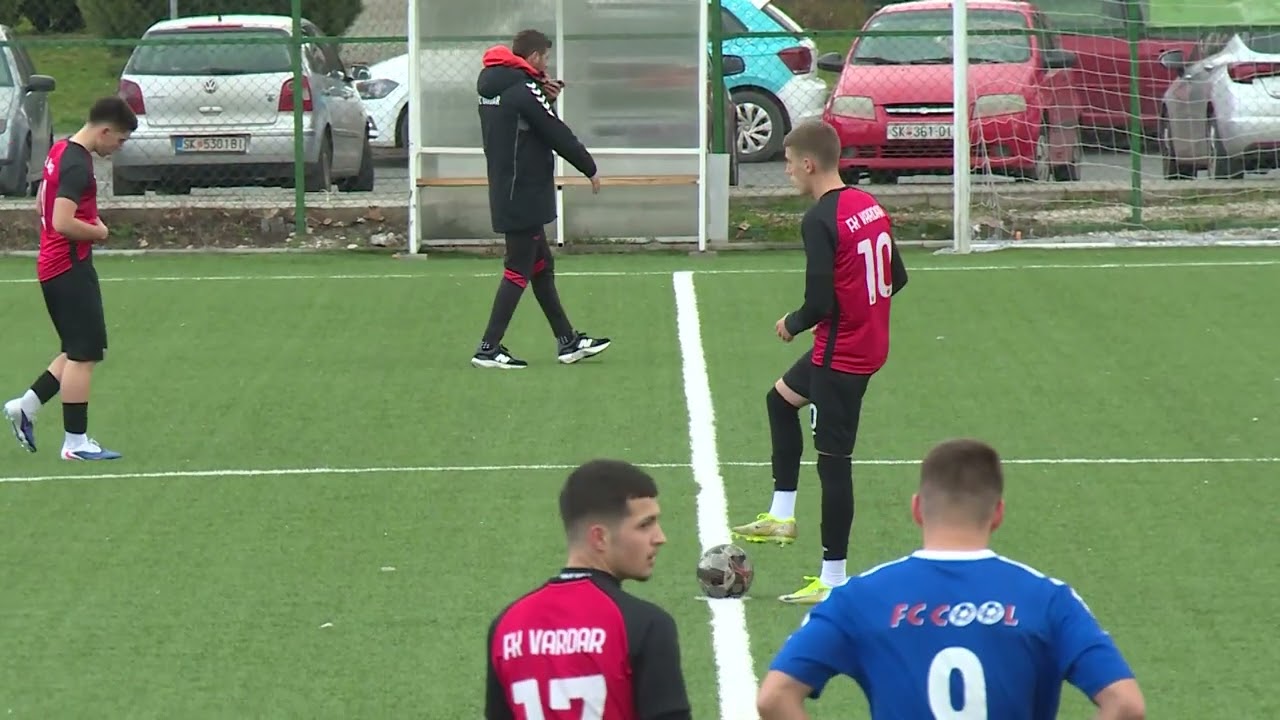 Vardar (kadeti - gen 2008) - Cool (seniori) 6:2 / Prijatelski natprevar - 21.02.2026