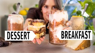 OVERNIGHT OATS - dessert flavors (made healthy for breakfast) by Liezl Jayne Strydom 37,162 views 11 months ago 7 minutes, 20 seconds