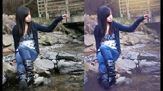 Photoshop : Soft Light Vintage Look  Effect || Photo Effects screenshot 3