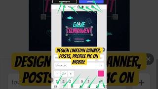Make Custom LinkedIn Banner, Post & Profile Pic on Mobile Browser (No App, No PC)