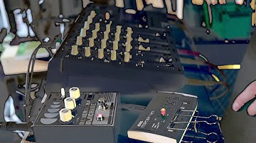 Tape loop noise jam #3 (with Monotron)