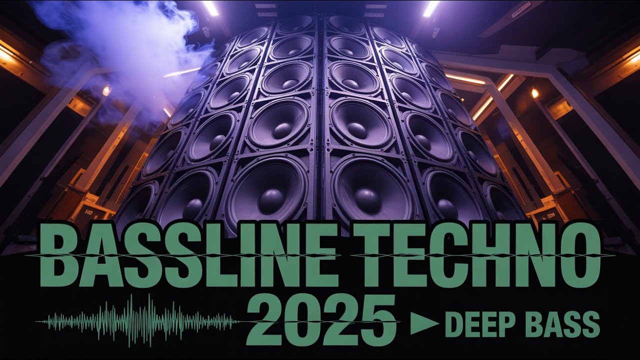 Hot BASSLINE TECHNO MIX 2025 🔊 Deep Bass Techno Music | Powerful Sub Bass Beats