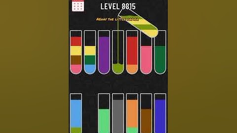 Water sort puzzle level 8815