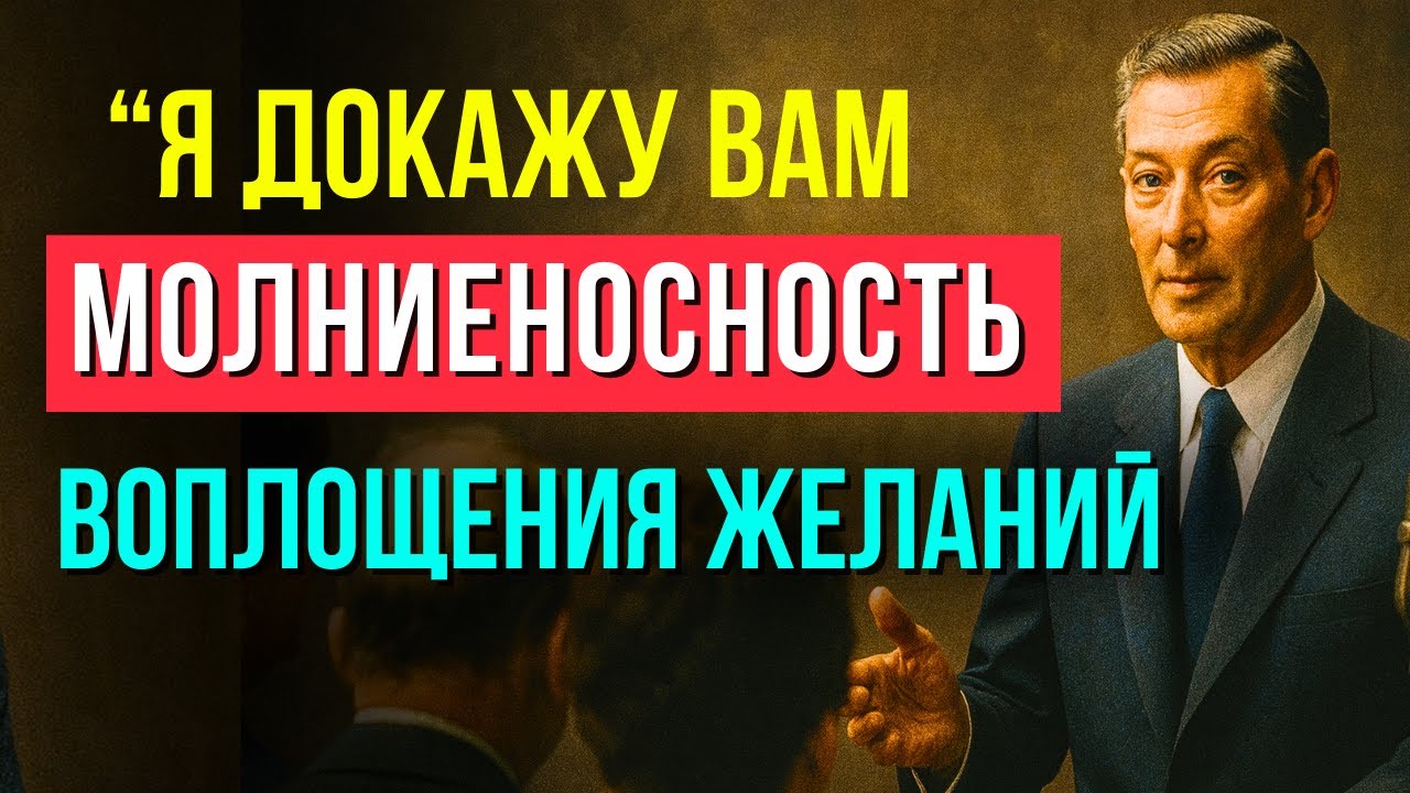 Невилл Годдард: ЗАКОН ПРЕДПОЛОЖЕНИЯ НЕВЕРОЯТНО ПРОСТ! МАНИФЕСТИРУЙ НА 100%