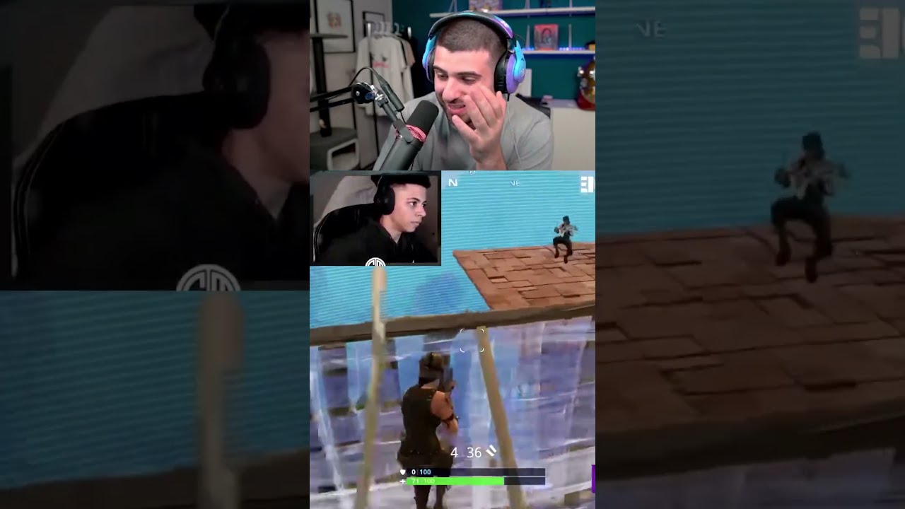 The First Build Fight In Fortnite
