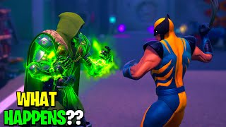 What Happens if Boss Wolverine Meets Boss Doctor Doom in Fortnite