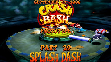 Crash Bash Prototype: (September 14, 2000) Part 29: Splash Dash