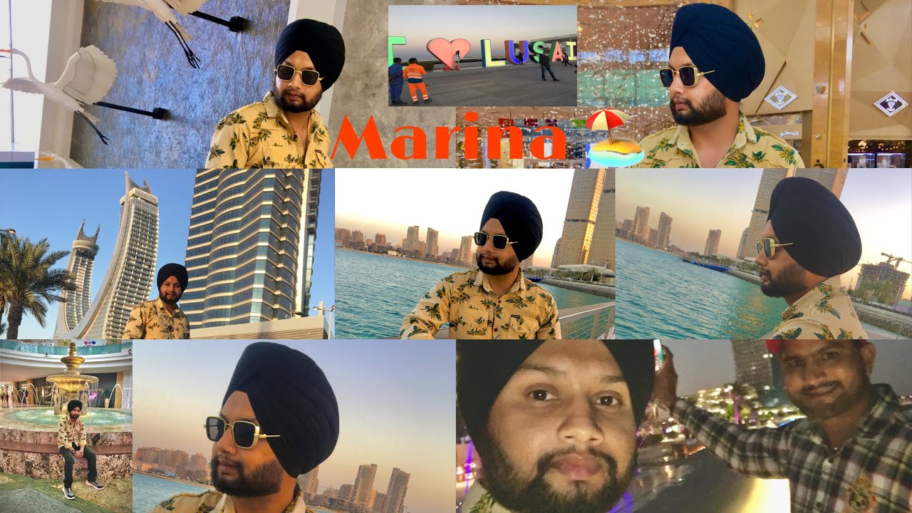 Mall of Qatar & Marina Beach | Doha Qatar 🇶🇦 Vlog