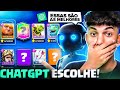PEDI A INTELIGÊNCIA ARTIFICIAL O MELHOR DECK DO CLASH ROYALE!