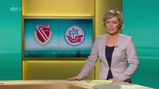 Energie Cottbus gegen Hansa Rostock - 18. Spieltag 14/15 - Nordmagazin