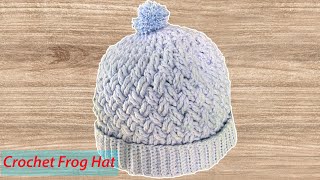Crochet Frog Hat Tutorial   Easy, Beginner Friendly