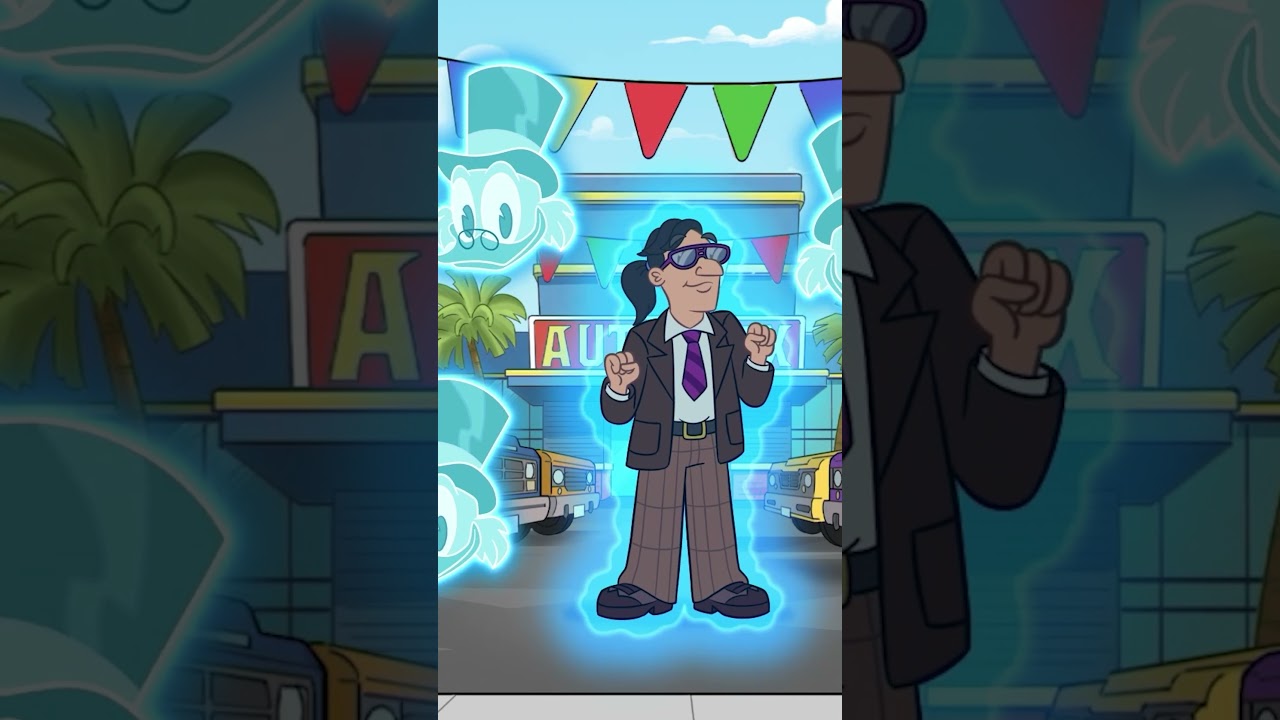 Major Monogram's Phineas and Ferb Theme Song Takeover! ☀️🎶 |  Disney Channel Animation ​