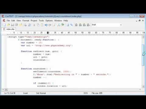 php url redirection - YouTube