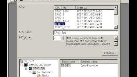 13. USE THE PROJECT WIZARD - Step7 Manager S7-300